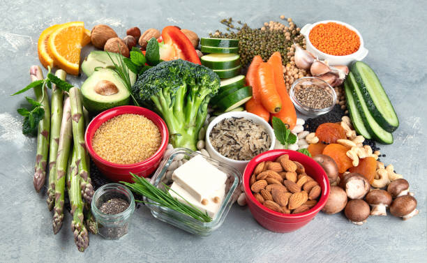 istock Diet of plant based protein. 1216509115