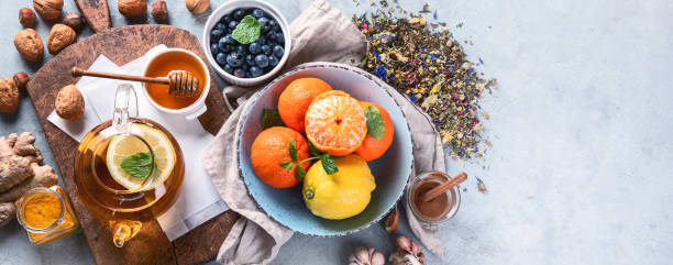 istock Remedies for cold and flu 1216509129
