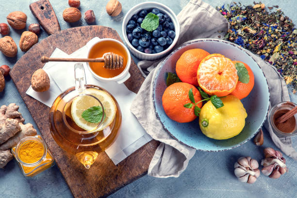 istock Remedies for cold and flu 1216509136