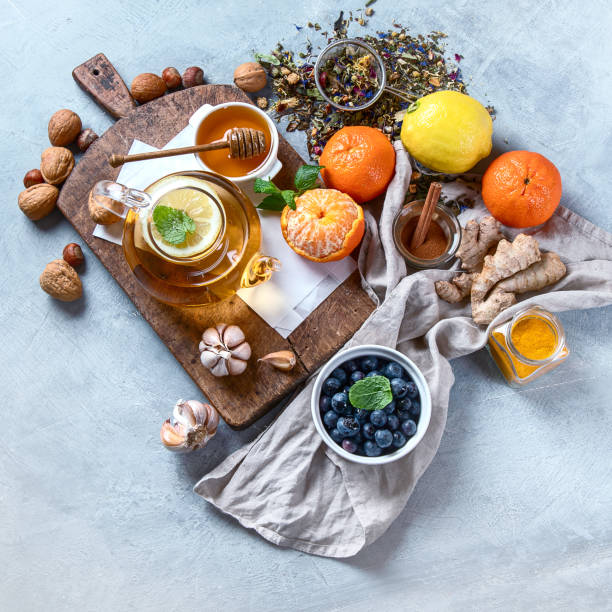 istock Remedies for cold and flu 1216509146