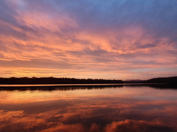 istock Spectacular sunset over the Clyde River, NSW 1216520007