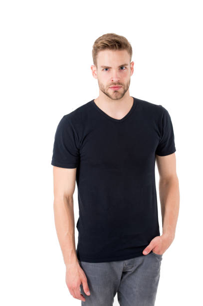 400+ Men In Black T Shirt Stock Photos, Pictures & Royalty-Free Images ...