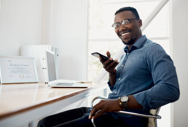 istock It's always funny listening back to my voice notes 1216524847