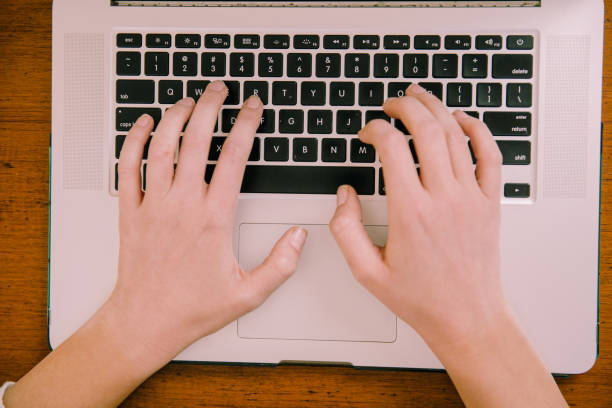 istock Businesswoman Using Laptop at Home 1216524927