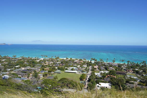 istock Lanikai Beach Kailua Oahu Hawaii Ocean View 1216531410