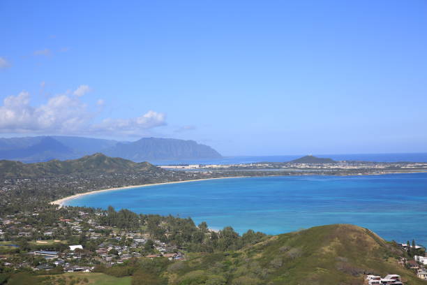 istock Lanikai Beach Kailua Oahu Hawaii Ocean View 1216532792