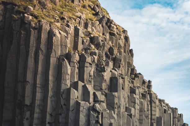 istock Basalt rock formation in Reynisfjara 1216534533