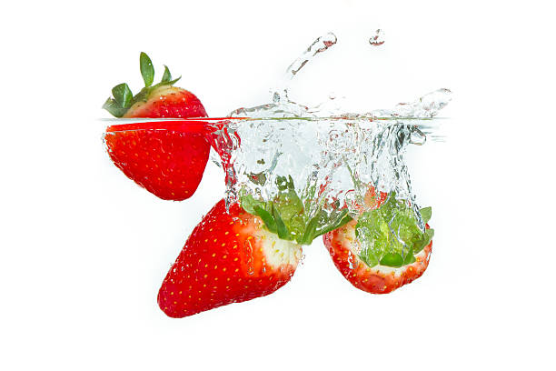 istock strawberry in the water 121654282