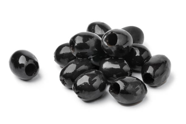istock Pitted black olives as an ingredient for cooking 1216550083