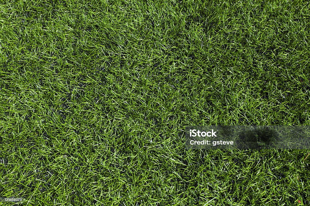合成緑の芝生フットボールピッチ - 芝草のロイヤリティフリーストックフォト