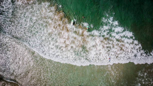 istock Surfing in Duli beach, El Nido, Palawan 1216556335