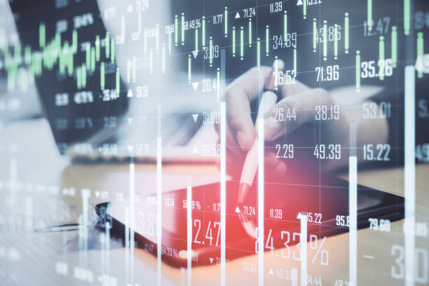istock Money and trade concept. 1216559183