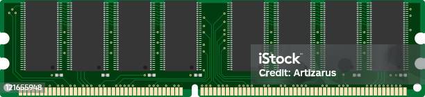 Random Access Memory Stock Illustration - Download Image Now - Color ...