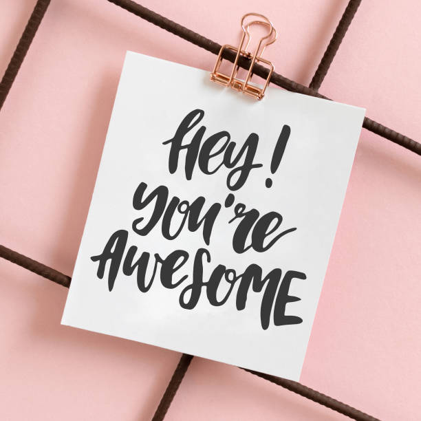 istock Hey you are awesome. 1216563581