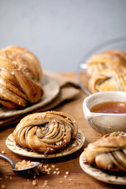 istock Swedish cardamom buns Kanelbulle 1216575597