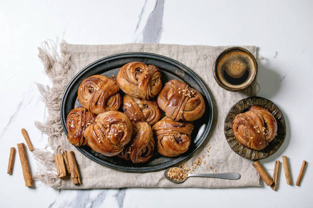 istock Swedish cinnamon sweet buns 1216575864