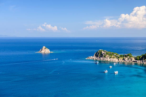 istock Beautiful view on Koh Tao in Thailand. 1216576775