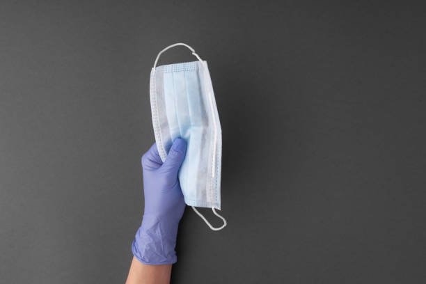 istock Surgical disposable medical mask for prevent coronavirus infection 1216577474