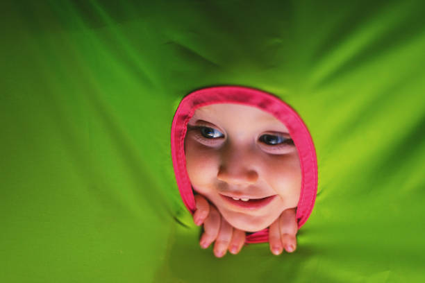 istock Girl in Play Tent 1216579164