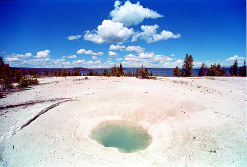 Special landscapes made with film camera in USA