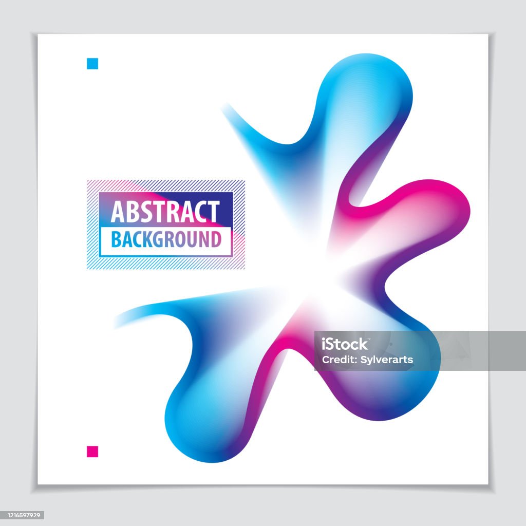 Cool Shape Vector Design Cool Gradient Shape Futuristic Design 3d Flower Shape Vector Abstract ...
