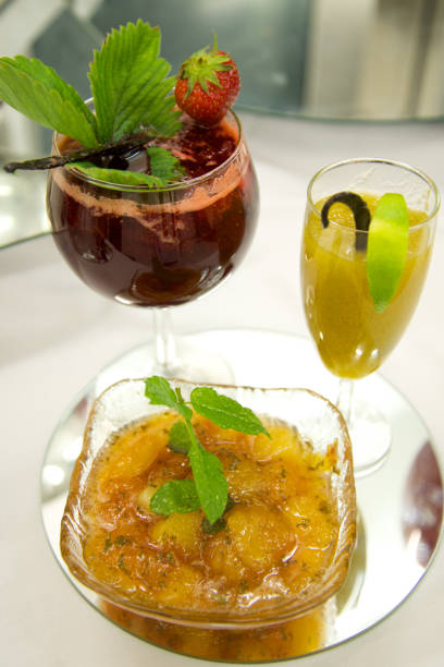 istock Differtn Kind Fruit Jam In The Plate And Bowl 1216598798