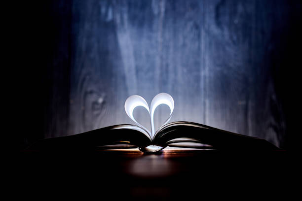heart shape on a paper background