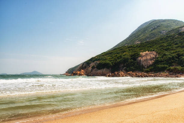 istock Shek O beach, Hong Kong island 1216600972
