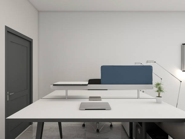 istock Modern designed office area suitable for commercial office 1216601120