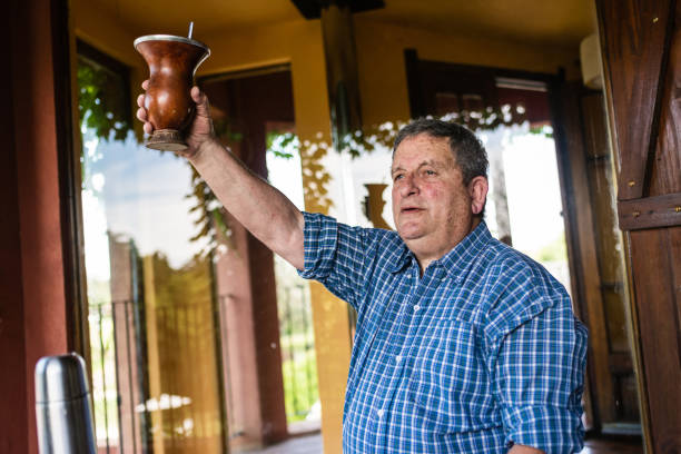 команда чимарран - argentina buenos aires yerba mate gaucho стоковые фото и изображения