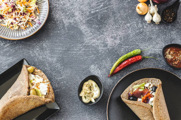istock Vegan wrap and coleslaw 1216611880
