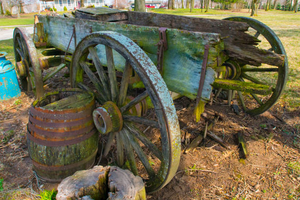 istock Old Buckboard Wagon-Howard County Indiana 1216620755