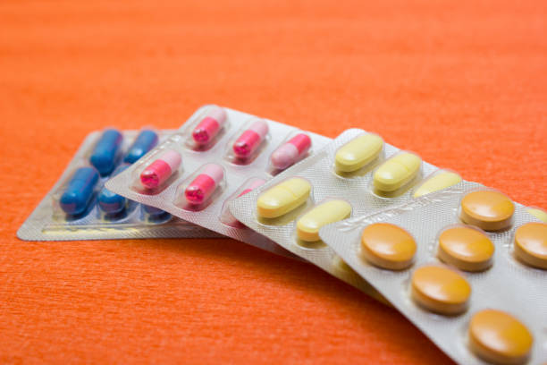 istock Many tablets and capsules - protection during quarantine, coronavirus, covid19 1216625674