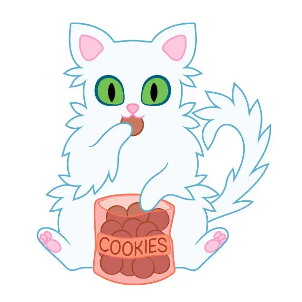 Vector illustration of Cookies