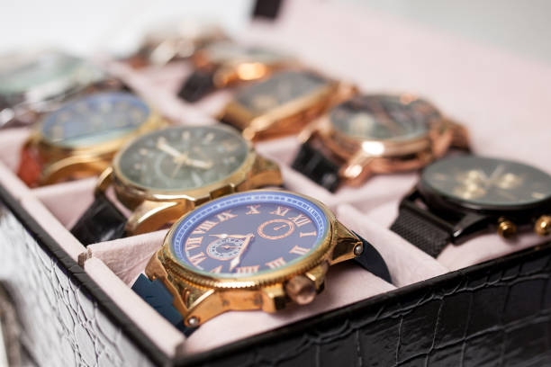 istock storage box with collection of men wrist watches 1216635290