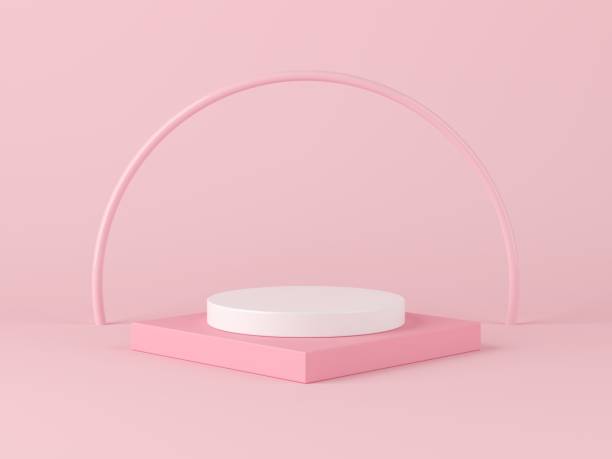 istock Abstract background. mock up scene for product display. 3d render 1216641737