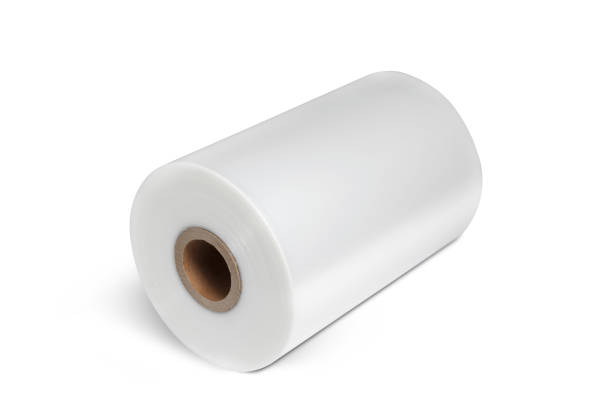 roll of pvc foil stock photo