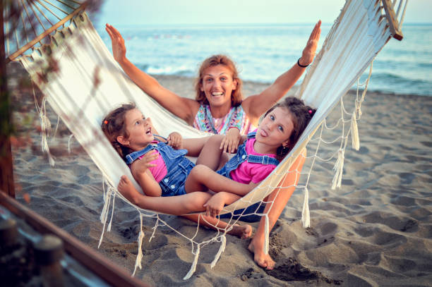 istock Family love. beach 1216652735