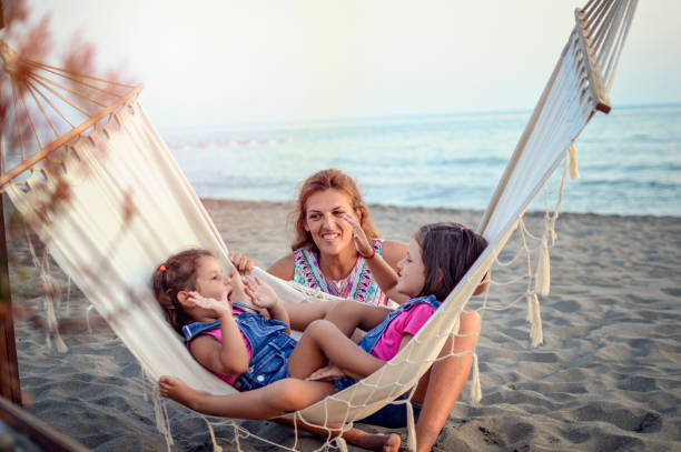 istock Family love. beach 1216653774