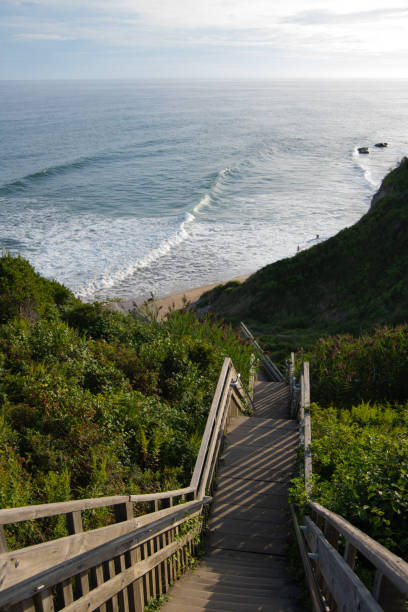 istock The Staircase at Mohegan Bluffs 1216654076