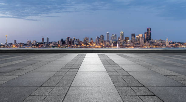 istock night skyline of seattle 1216656475
