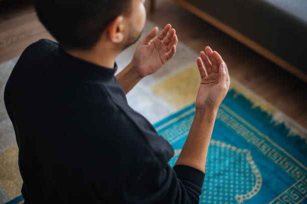 istock Muslims prayer at home 1216658847