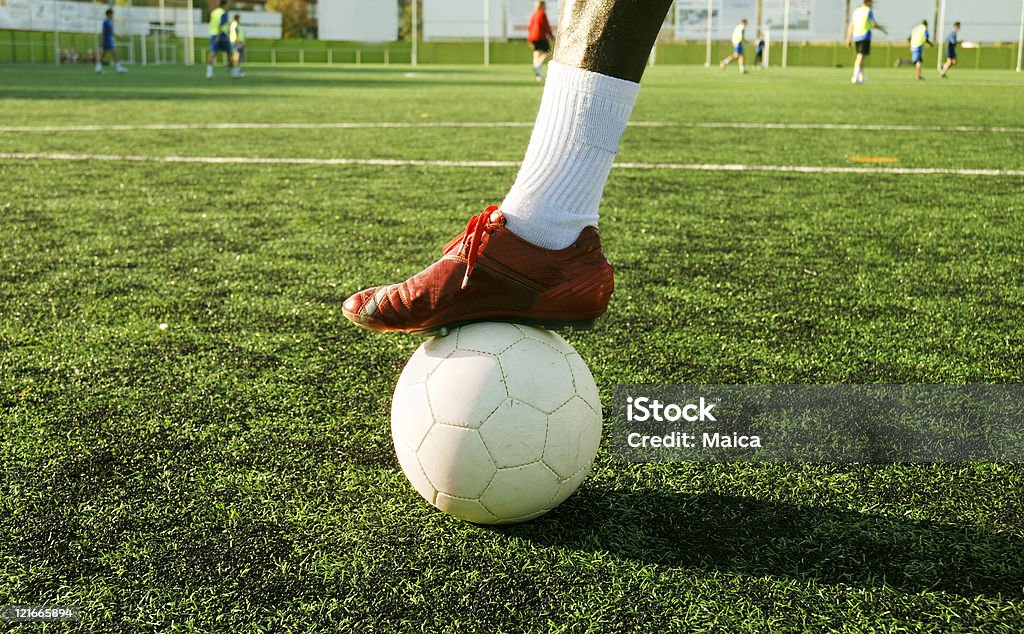 Soccer  African Ethnicity Stock Photo