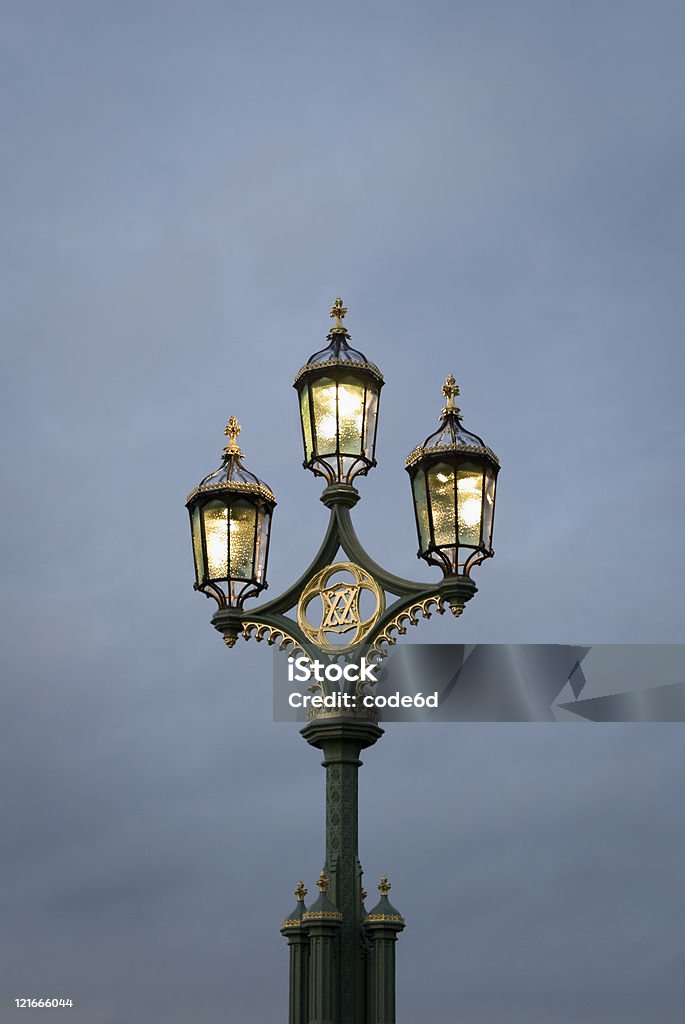 Westminster Bridge lanterne - Photo de City of Westminster - Londres libre de droits