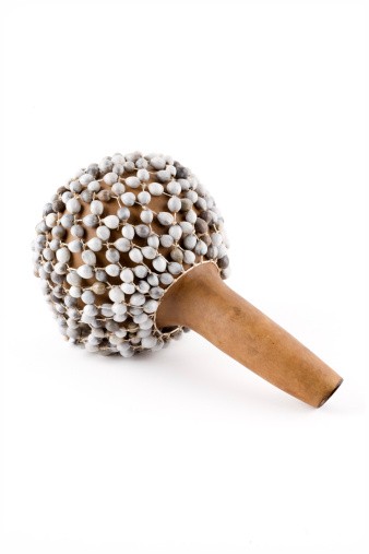 Kuna Rattle African Rattle Stock Photo - Download Image Now - Calabash - Gourd ...
