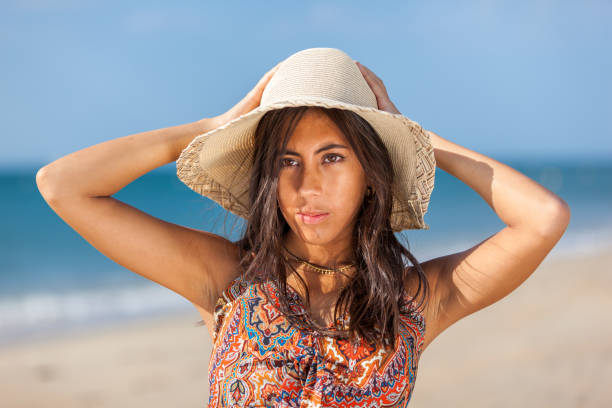 istock WOMAN ON THE BEACH 1216670188