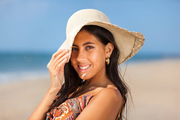 istock WOMAN ON THE BEACH 1216670378