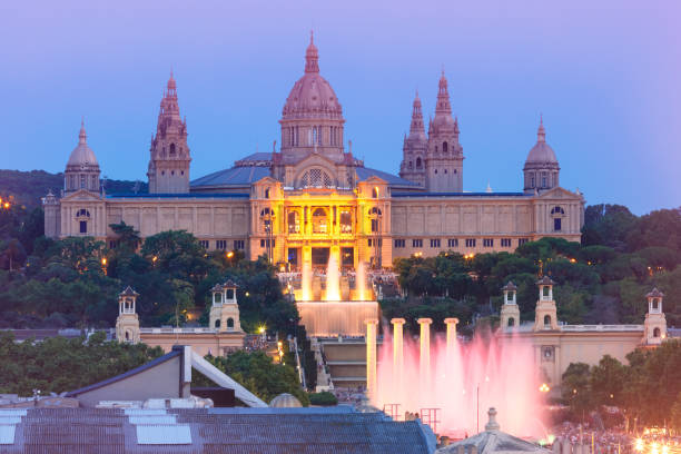 istock Placa Espanya in Barcelona, Catalonia, Spain 1216680450