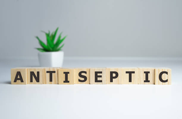 istock Antiseptic word cloud concept, covid theme, virus concept. 1216685308