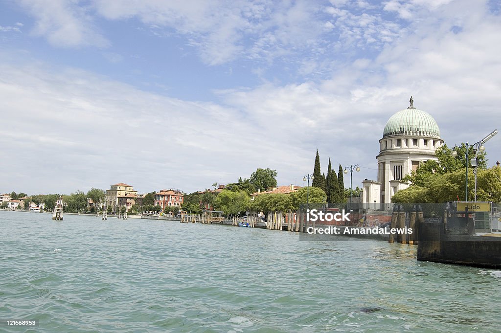 Venice Lido, Italien - Lizenzfrei Anlegestelle Stock-Foto